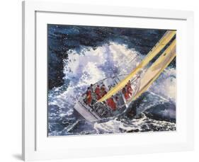 Close-Hauled-Dan Jacobson-Framed Art Print