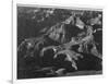 Close In View Down Toward Peak Formations "Grand Canyon National Park" Arizona. 1933-1942-Ansel Adams-Framed Art Print