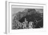 Close-In View Of Curved Cliff "Grand Canyon National Park" Arizona-Ansel Adams-Framed Art Print