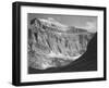 Close In View Of Mt Side "From Going-To-The-Sun Chalet Glacier National Park" Montana. 1933-1942-Ansel Adams-Framed Art Print