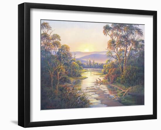 Close of Day - Paterson-John Bradley-Framed Giclee Print