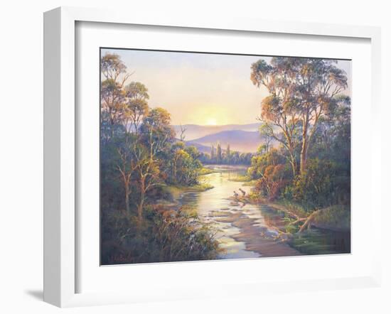 Close of Day - Paterson-John Bradley-Framed Giclee Print