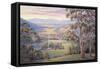 Close of Day - Vacy-John Bradley-Framed Stretched Canvas