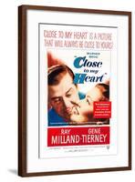 Close to My Heart-null-Framed Art Print