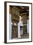 Close-Up from the Woodwork in the Dzong or Castle of Punakha, Bhutan, Asia-Michael Runkel-Framed Photographic Print