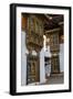 Close-Up from the Woodwork in the Dzong or Castle of Punakha, Bhutan, Asia-Michael Runkel-Framed Photographic Print