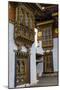 Close-Up from the Woodwork in the Dzong or Castle of Punakha, Bhutan, Asia-Michael Runkel-Mounted Photographic Print