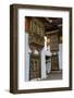 Close-Up from the Woodwork in the Dzong or Castle of Punakha, Bhutan, Asia-Michael Runkel-Framed Photographic Print