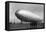 Close-Up Graf Zeppelin Blimp View-Lantern Press-Framed Stretched Canvas