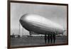 Close-Up Graf Zeppelin Blimp View-Lantern Press-Framed Art Print