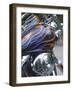 Close-up Image of a Customized Motorcycle-null-Framed Photographic Print