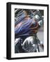 Close-up Image of a Customized Motorcycle-null-Framed Photographic Print