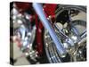 Close-up Image of a Motorcycle Wheel-null-Stretched Canvas