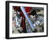 Close-up Image of a Motorcycle Wheel-null-Framed Photographic Print