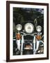 Close-up Image of a Motorcycle-null-Framed Photographic Print
