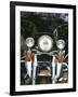 Close-up Image of a Motorcycle-null-Framed Photographic Print