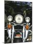 Close-up Image of a Motorcycle-null-Mounted Photographic Print