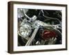 Close-up Image of a Motorcycle-null-Framed Photographic Print