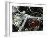 Close-up Image of a Motorcycle-null-Framed Photographic Print