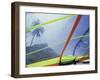 Close-up Image of a Windsurfing Sail-null-Framed Photographic Print
