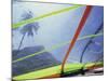 Close-up Image of a Windsurfing Sail-null-Mounted Photographic Print