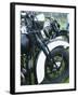 Close-up Image of Classic Motorcycles-null-Framed Photographic Print