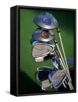 Close-up Image of Golf Clubs-null-Framed Stretched Canvas