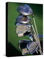 Close-up Image of Golf Clubs-null-Stretched Canvas