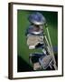 Close-up Image of Golf Clubs-null-Framed Premium Photographic Print