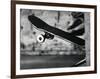 Close-up Monochromatic Image of a Skateboard-null-Framed Photographic Print