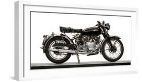 Close-Up of a 1954 Vincent 998Cc Series-C Rapide Motorcycle-null-Framed Photographic Print