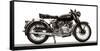 Close-Up of a 1954 Vincent 998Cc Series-C Rapide Motorcycle-null-Framed Stretched Canvas