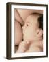 Close-up of a Baby Feeding At His Mother's Breast-Cristina-Framed Photographic Print