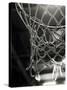 Close-up of a Basketball Net-null-Stretched Canvas