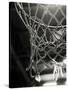 Close-up of a Basketball Net-null-Stretched Canvas