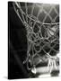 Close-up of a Basketball Net-null-Stretched Canvas