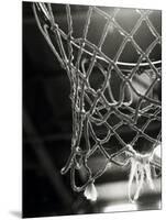 Close-up of a Basketball Net-null-Mounted Photographic Print