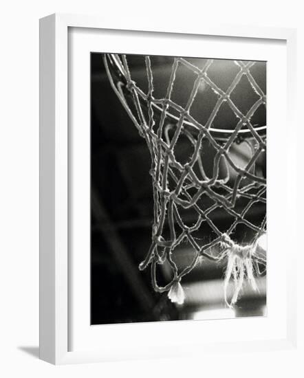 Close-up of a Basketball Net-null-Framed Photographic Print