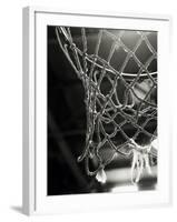 Close-up of a Basketball Net-null-Framed Photographic Print