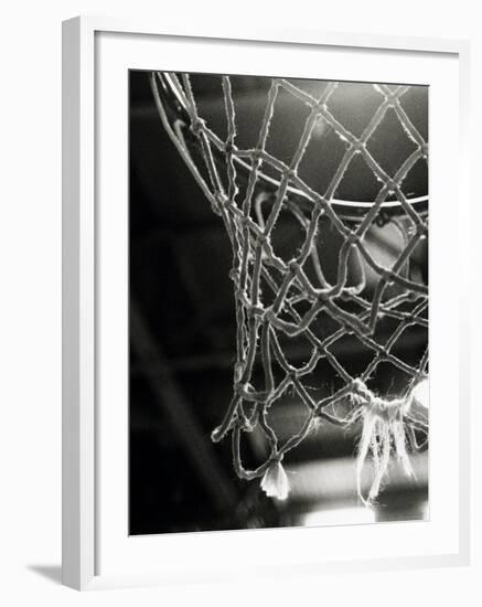 Close-up of a Basketball Net-null-Framed Photographic Print