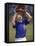 Close-up of a Boy Playing Baseball-null-Framed Stretched Canvas