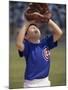 Close-up of a Boy Playing Baseball-null-Mounted Photographic Print