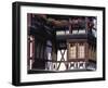 Close Up of a Building in the Alsace, France-Guy Thouvenin-Framed Photographic Print