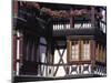Close Up of a Building in the Alsace, France-Guy Thouvenin-Mounted Photographic Print
