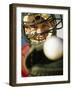 Close-up of a Catcher Catching a Baseball-null-Framed Photographic Print