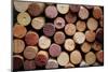 Close up of a Cork Wine with Different Variation of Wine Color-Pinkcandy-Mounted Photographic Print