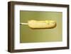 Close-Up of a Corn Dog on a Stick and Topped with Mustard, 1960-Eliot Elisofon-Framed Photographic Print