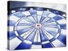 Close-up of a Dartboard-null-Stretched Canvas