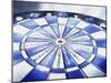 Close-up of a Dartboard-null-Mounted Photographic Print