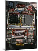 Close-Up of a Decorated Bus, Damascus, Syria, Middle East-Richardson Rolf-Mounted Photographic Print